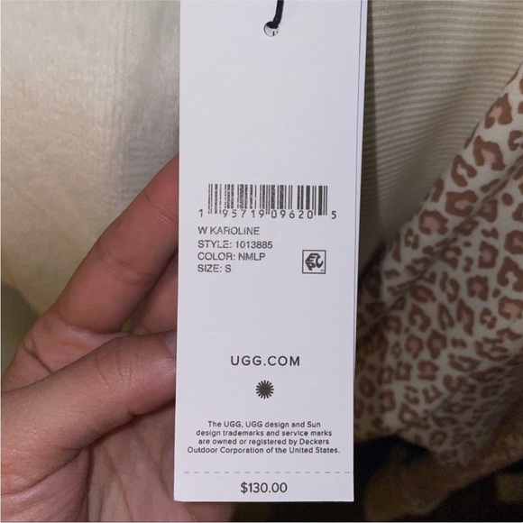 BRAND NEW UGG ROBE UGG - 🐆  DESIGN 🐆 💎💎 50% OFF NWT PRICE - Picture 5 of 5